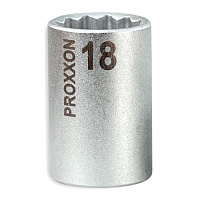 1/2" головка с 12-ти зубцовой звездочкой, 18 мм Proxxon (23311)