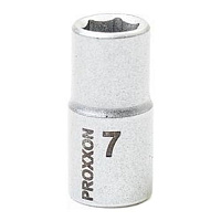 1/4" торцевая головка шестигранник, 7 мм Proxxon (23716)