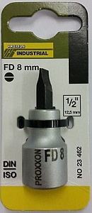 (Снято с производства)1/2"отверточная бита плоская 8 мм Proxxon (23462)